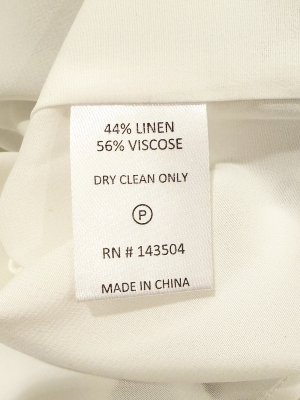 Marie Oliver Linen Blend Puff-Sleeve Harley Blouse - Picture 6 of 7